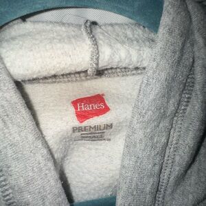 Plain Gray Hanes Sweatshirt